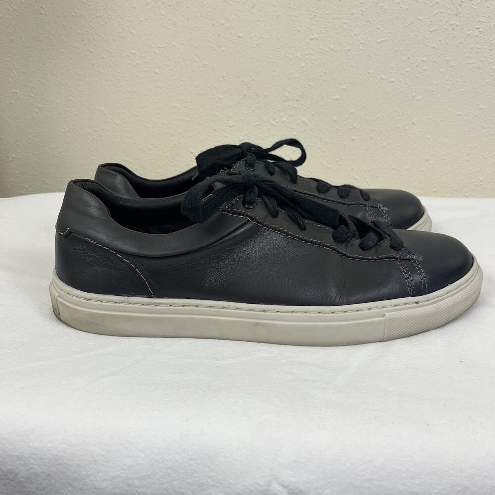 Bruno Magli Diego Leather Sneakers Mens Size 11.5 Dark Brown MB1DGOF0